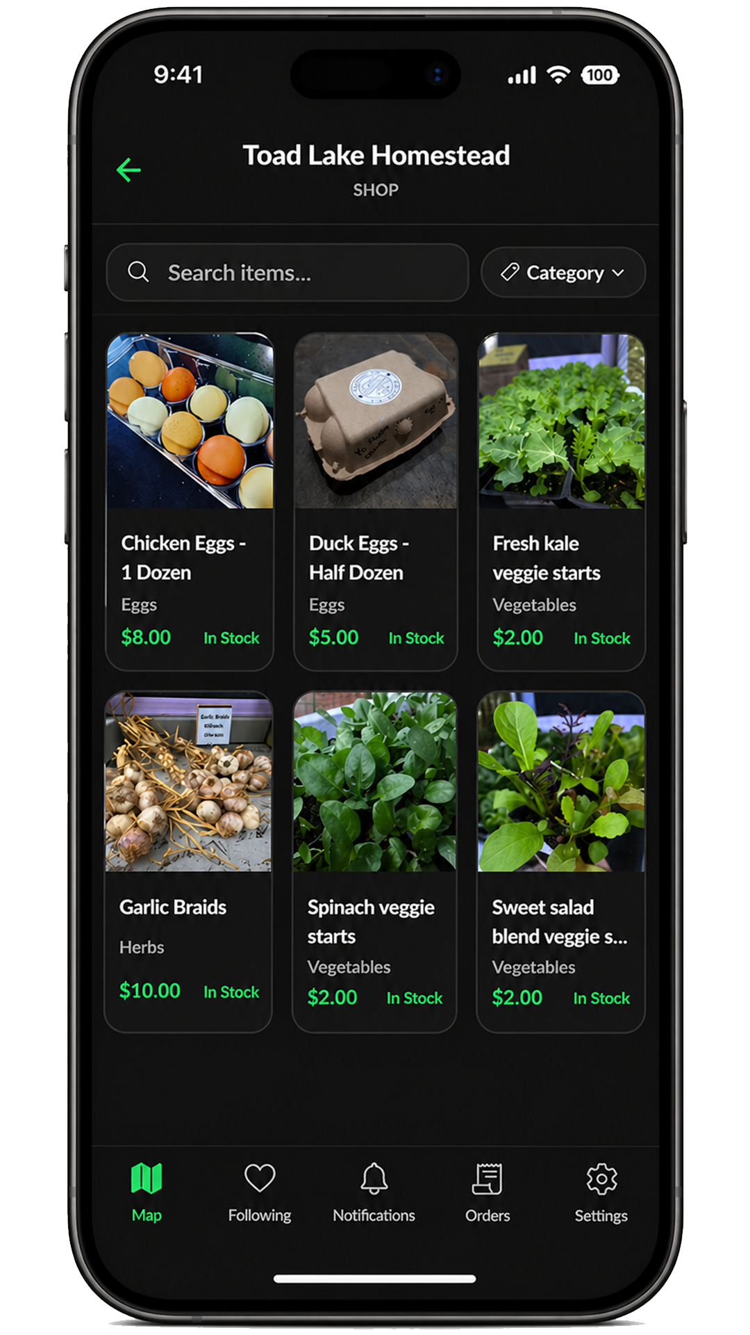 Farmstander app screenshot 3